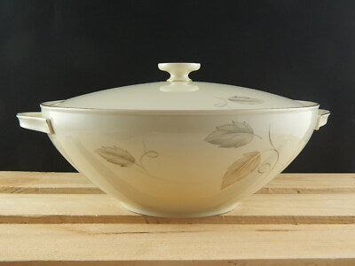 ANTICA ZUPPIERA CENTROTAVOLA PORCELLANA HEINRICH &CO SELB BAVARIA AUTUNNO