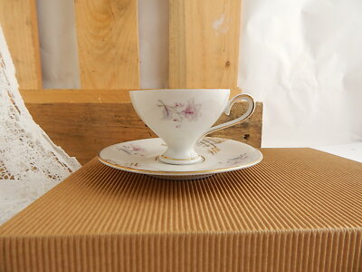 ANTICA RARA TAZZA PIATTO CAFFE' PORCELLANA VOHENSTRAUSS BAVARIA JOHANN SELTMANN