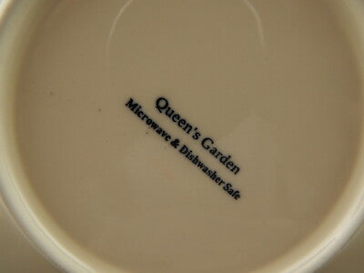 VINTAGE TAZZA DA TE' INGLESE STILE GEORGIANO QUEEN'S GARDEN