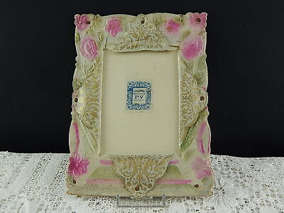 ANTICA AUTENTICA ART NOUVEAU PARIGI CORNICE PORTA FOTO CELLULOIDE FINE 1800