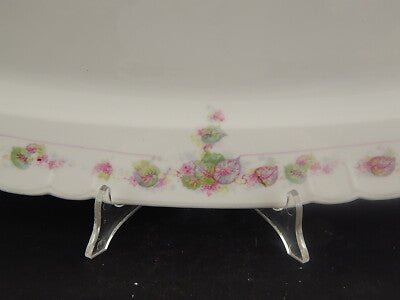 ANTICA ELEGANTE PESCIERA PORCELLANA GINORI DOCCIA FORMA NAPOLI EPOCA LIBERTY