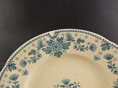 ANTICO PIATTO CERAMICA SARREGUEMINES U&C FINE 800 ART NOUVEAU ESTREES #8170