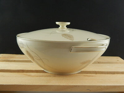 ANTICA ZUPPIERA CENTROTAVOLA PORCELLANA HEINRICH &CO SELB BAVARIA AUTUNNO