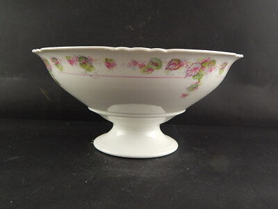 ANTICA FRUTTIERA CENTROTAVOLA PORCELLANA GINORI DOCCIA FORMA NAPOLI LIBERTY