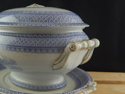 ANTICA 1863 MUSEO INTROVABILE CENTROTAVOLA ZUPPIERA BODLEY&C PRINCESS ALEXANDRA