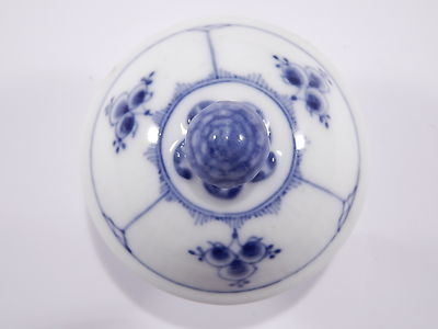 ANTICA CAFFETTIERA PORCELLANA ROYAL COPENHAGEN BLUE FLUTED COFFEE POT 1930