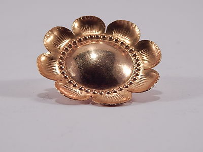 ANTICA RARA SPILLA MARGHERITA DORATA ART NOUVEAU LIBERTY DAISY