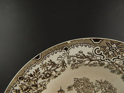 ANTICO PIATTO FONDO COLLEZIONE COLANDINE CERAMICA RICHARD MILANO DIFETTO