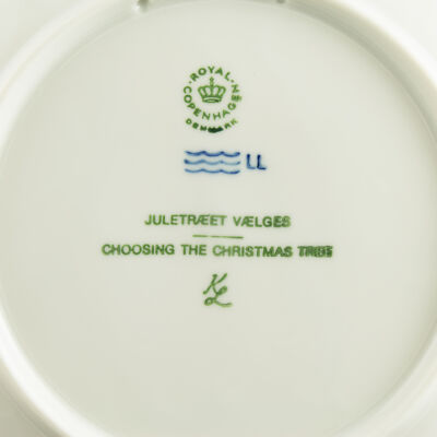 ROYAL COPENHAGEN PIATTO DI NATALE 1979 PORCELLANA COPENAGHEN ORIGINALE PRIMA SCE