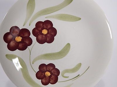 VINTAGE PIATTO CERAMICA PORCELLANA FAENZA DIPINTO A MANO MADE IN ITALY HAND-MADE