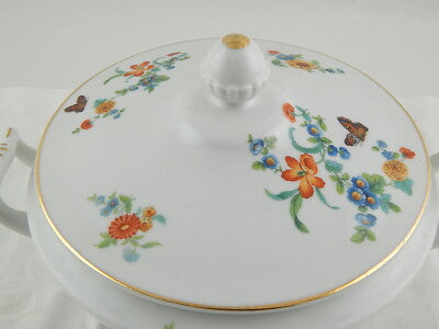 ANTICA ZUPPIERA IMPERO PORCELLANA ART NOUVEAU SUISSE LANGENTHAL PRIMO 900