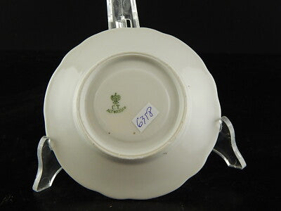 ANTICA TAZZINA CAFFE' TIELSCH ALTWASSER DECORO PERLACEO ORO ZECCHINO FINE 1800