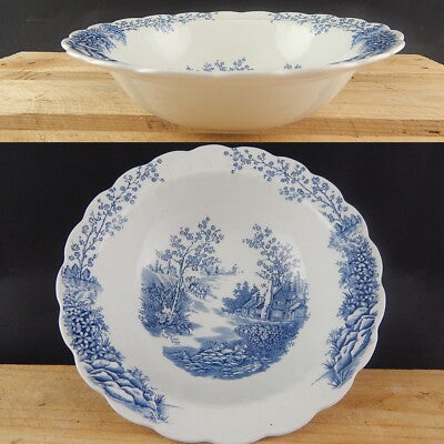 ANTICA TERRINA CIOTOLA SEMI PORCELLANA RIDGWAY 1792 STAFFORDSHIRE COACHING DAYS