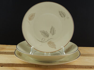 ANTICO SERVIZIO TAVOLA 6 PIATTI PIANI PORCELLANA HEINRICH &CO SELB BAVARIA