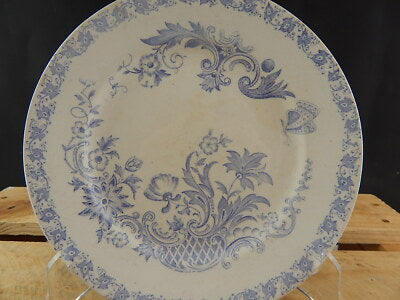 ANTICO RARO PIATTO CERAMICA RICHARD MILANO DECORO IDEA FARFALLA FINE 800