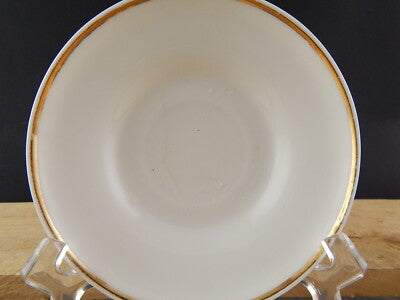 ANTICA TAZZA E PIATTO PORCELLANA IMPERO VECCHIO PARIGI DIPINTA POLICROMA #4816