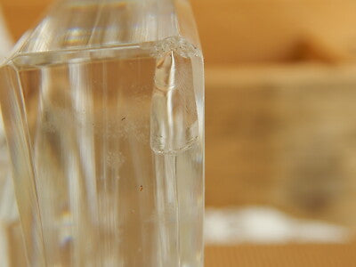 VAL ST LAMBERT FIRMATO VASO CRISTALLO MOLATO JUPITER DANSE DE FLORE ORO 24 K