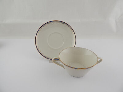 VINTAGE PORCELLANA WINTERLING KIRCHENLOMITZ TAZZA BRODO CONSOMME' PIATTO ANNI 50