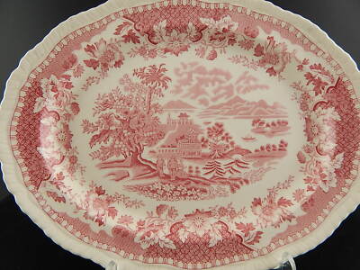 VINTAGE VASSOIO POTTERY ENOCH1784RALPH1750 WOOD'S SEAFORTH BURSLEM ENGLAND