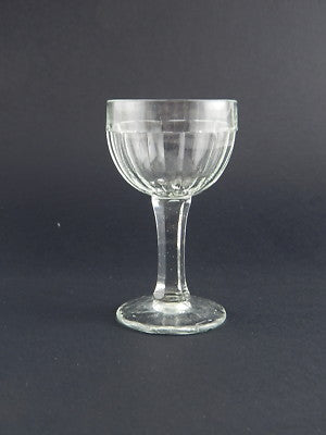 ANTICO BICCHIERE CALICE GOBLET VETRO SOFFIATO ART DECO ART GLASS COLLEZONE