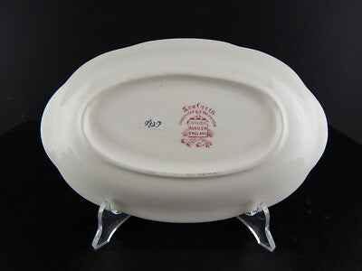 VINTAGE VASSOIO OVALE POTTERY ENOCH1784RALPH1750 WOOD'S SEAFORTH BURSLEM-ENGLAND