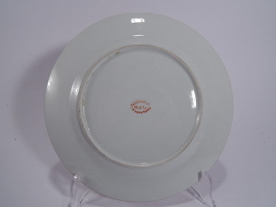 VINTAGE PIATTO COLLEZIONE ORIENTALE HONG KONG DIPINTO MANO HAND MADE OLD PLATE