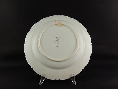 ANTICO IMPORTANTE PIATTO CERAMICA POLICROMA COLLEZIONE OUD DELFT DIPINTO A MANO