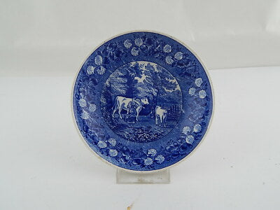 ANTICA CIOTOLA CERAMICA VILLEROY & BOCH DRESDEN FINE 1800 BIANCA BLU PASTORALE