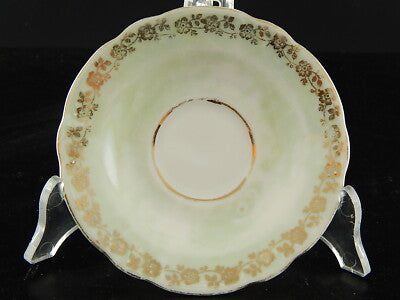 ANTICA TAZZINA CAFFE' TIELSCH ALTWASSER DECORO PERLACEO ORO ZECCHINO FINE 1800 #