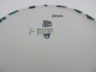 VINTAGE CERAMICA CIOTOLA ROYAL COPENHAGEN DESIGNER IVAN WEISS PIANTE STILIZZATE