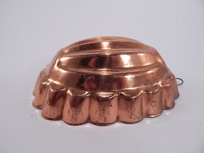 VINTAGE FORMELLA RAME PRIMA META'1900 COPPER COUNTRY CHIC KITCHEN COLLECTION