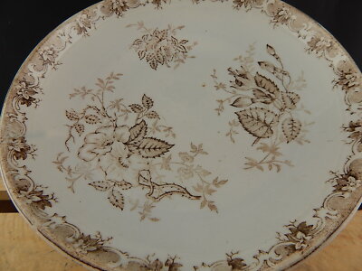 ANTICA RARITÀ PREZIOSA ALZATA CENTROTAVOLA MAIOLICA CERAMICA SAVONA METÀ 1800