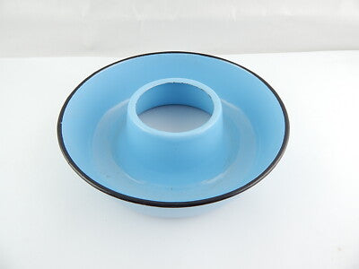 ANTICA FORMELLA CIAMBELLA LATTA METALLO SMALTATO SHABBY CHIC KITCHEN COLLECTION#