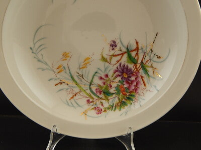 ANTICA FRUTTIERA CENTROTAVOLA PORCELLANA LIMOGES CHARLES FIELD HAVILAND DIPINTO