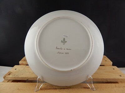 VINTAGE WINTERLING VASSOIO PIATTO DA PORTATA PORCELLANA DIPINTO MANO #5332