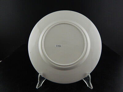 ANTICO COLLEZIONE PIATTO PARLANTE MILITARE CERAMICA FRANCESE 1800 #6776