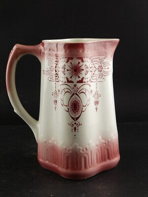 ANTICA ORIGINALE CARAFFA BROCCA CERAMICA BOCH FRERES LA LOUVIERE DEL 1920