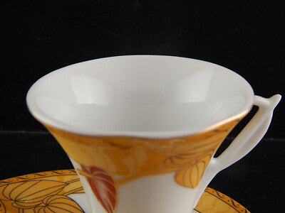 VINTAGE COLLEZIONE ELEGANTE RARA TAZZINA PORCELLANA STILE LIBERTY NOBLES