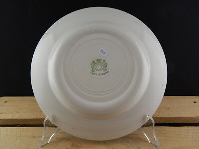 ARTE POVERA RARO ANTICO AUTENTICO PIATTO CERAMICA MONDOVI' DIPINTO A MANO