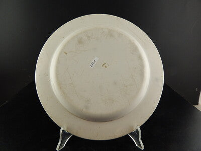 ANTICO PIATTO MILITARE CERAMICA FRANCESE 800 MONTERAU LE RETOUR DU SOLDAT