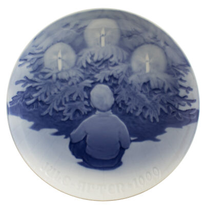 ROYAL COPENHAGEN BING&GRONDAHL PIATTO DI NATALE 1909 ORIGINALE PORCELLANA PRIMA