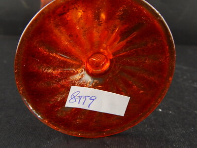 VINTAGE TIPETTO DEL DOGE CALICE MURANO VETRO SOFFIATO ARTISTICO COLLEZIONE #8559