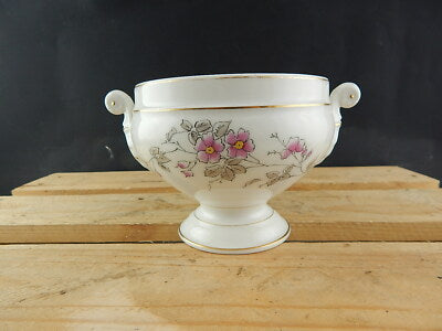 ANTICO VASO IMPERO PORCELLANA MANIFATTURA GINORI DOCCIA DECORATO MANO 1896-1910