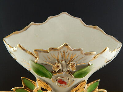 ANTICO PREZIOSO VASO PORCELLANA EPOCA LUIGI FILIPPO VECCHIO PARIGI 1850