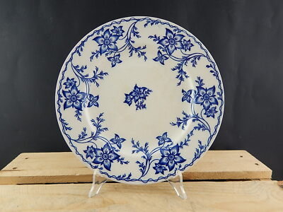 ANTICO RARO PIATTO PORCELLANA MINTON DEL1830 STAFFORDSHIRE DECORO ANEMONE #3705