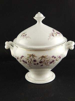 ANTICA HAVILAND LIMOGES ZUPPIERA CENTROTAVOLA PORCELLANA FINE 800 ART NOUVEAU