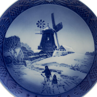 ROYAL COPENHAGEN PIATTO DI NATALE 1963 ORIGINALE PORCELLANA PRIMA SCELTA