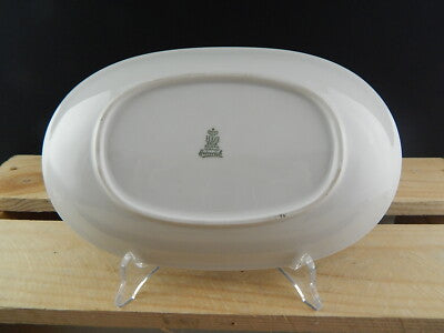 VINTAGE ELEGANTE VASSOIO RAVIERA PORCELLANA HEINRICH &CO SELB BAVARIA ANMUT