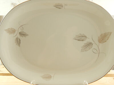 ANTICO ELEGANTE VASSOIO PORCELLANA H&CO HEINRICH SELB BAVARIA AUTUNNO #1724