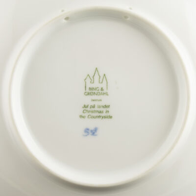 ROYAL COPENHAGEN BING&GRONDAHL PIATTO DI NATALE 2007 ORIGINALE PORCELLANA PRIMA